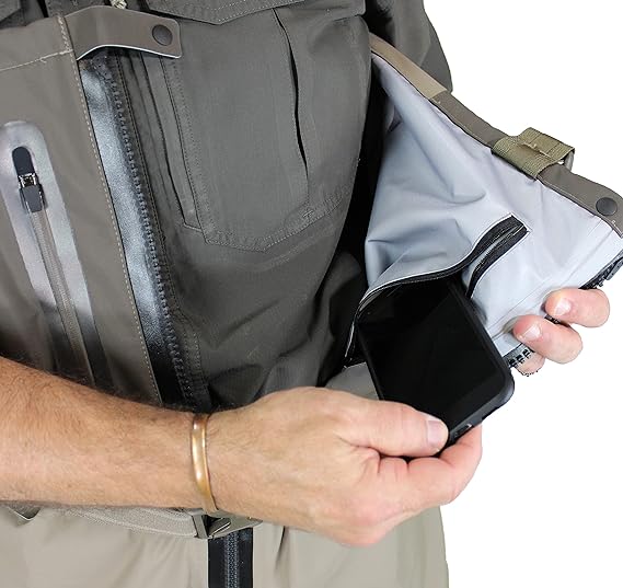 Paramount Outdoors Deep Eddy Zippered Breathable Stockingfoot Chest Fishing Wader