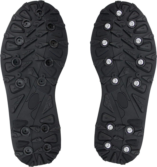 Paramount Outdoors Stonefly Cleated Sole Wading Boot, Rubber Bottom Wading Shoe Men's Women's and Youth