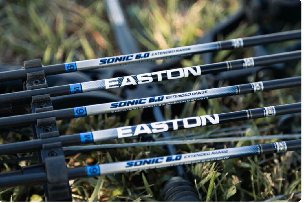 Easton SONIC 6.0 1/2-doz Fletched