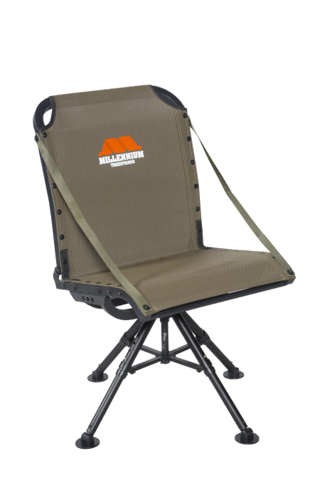 Millennium Ground Blind Chair, Adjustable 4 Leg, 360 Swivel, G400-00