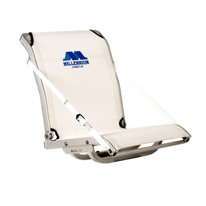 Millennium Marine PRO-M 100 Boat Seat, White