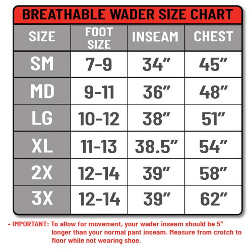 Paramount Outdoors FAST EDDY Waist High Wader Pant