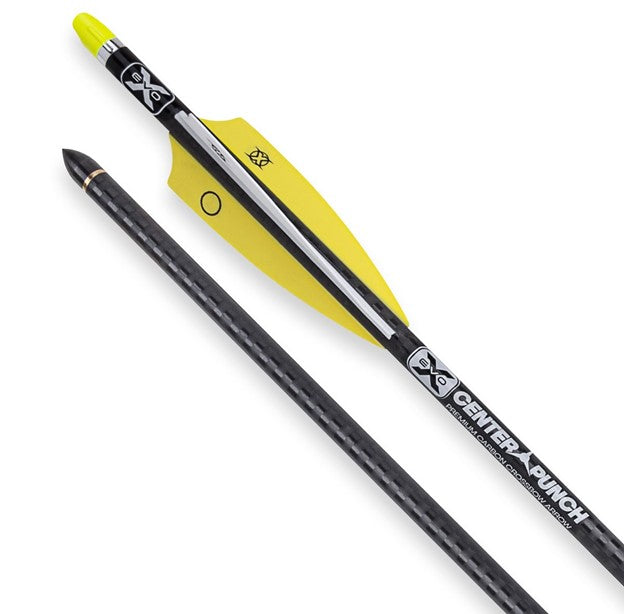 20-inch EVO-X Non-Lighted CenterPunch Premium Carbon Crossbow Arrows Crossbow Tenpoint
