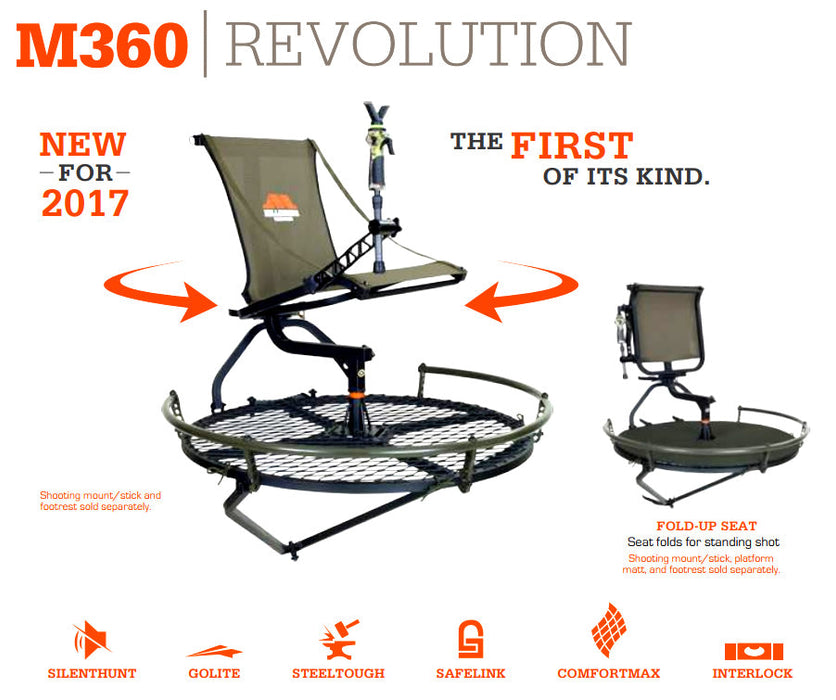 Millennium - M360 Revolution Hang-On Treestand Hunting Millennium
