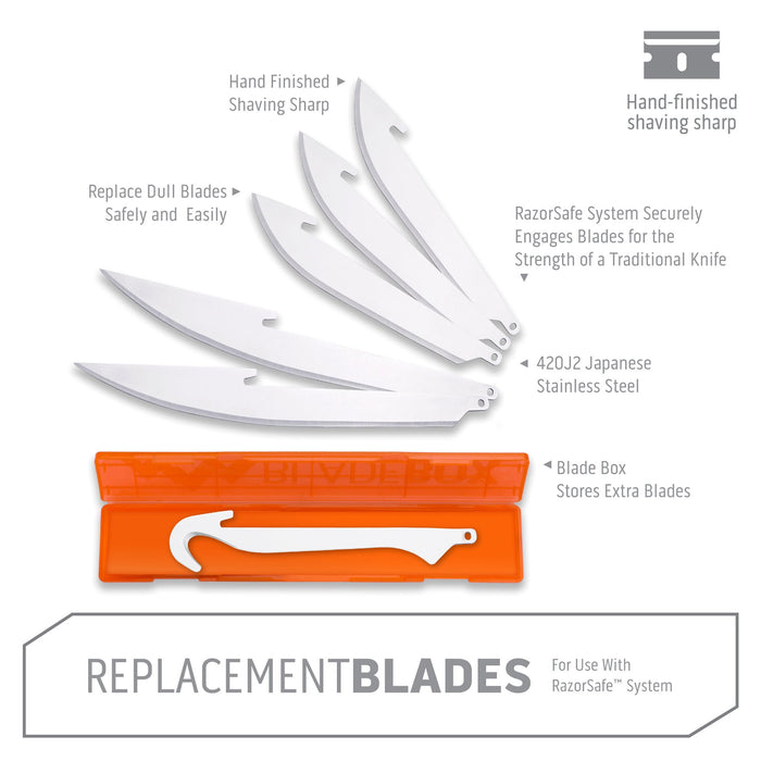 RazorSafe™ System Blade Combo Set Outdoor Edge