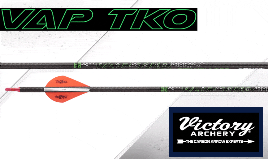 Victory VAP TKO Hunting Arrow - 6 pack Archery Victory