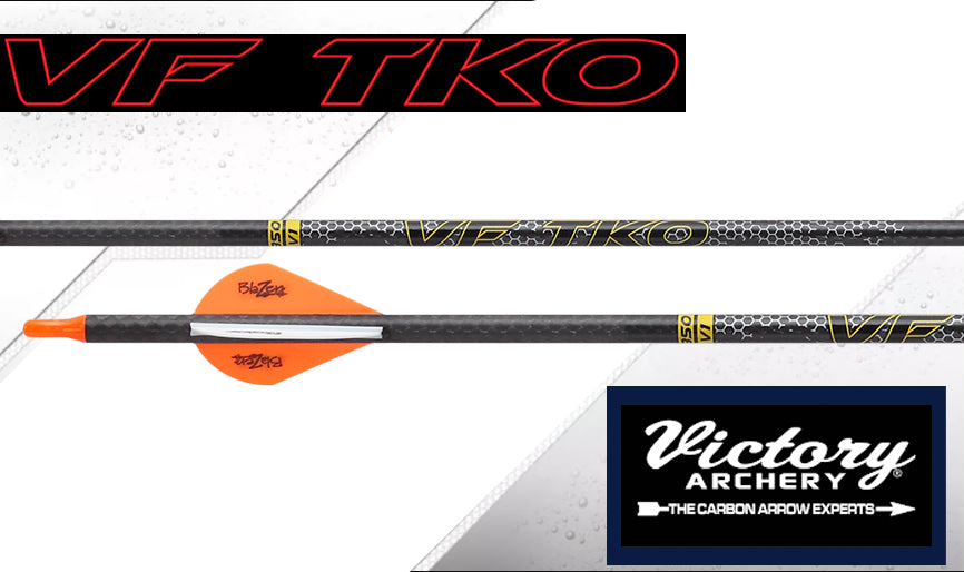 Victory VFORCE TKO Hunting Arrows - 6 pack Archery Victory
