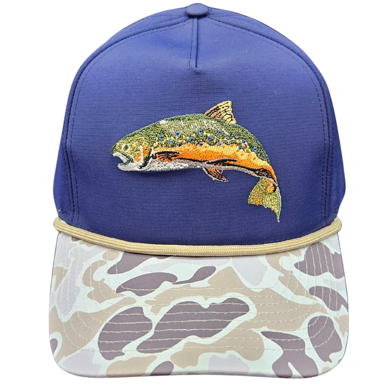 Wild Brims Hats, Brook Trout Light Camo, Navy
