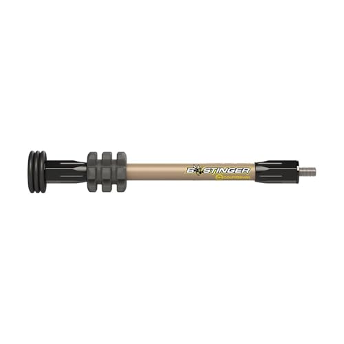 Bee Stinger MHX10TN MicroHex Hunter Tan Archery 10" Bow Stabilizer
