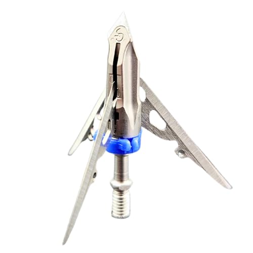 G5 Outdoors Megameat Broadhead 3 Pk, Stainless Steel