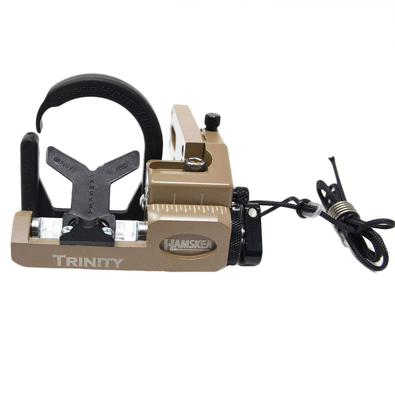Hamskea Archery Solutions Trinity Hunter Pro Micro Tune Fall Away Arrow Rest for Bowhunting
