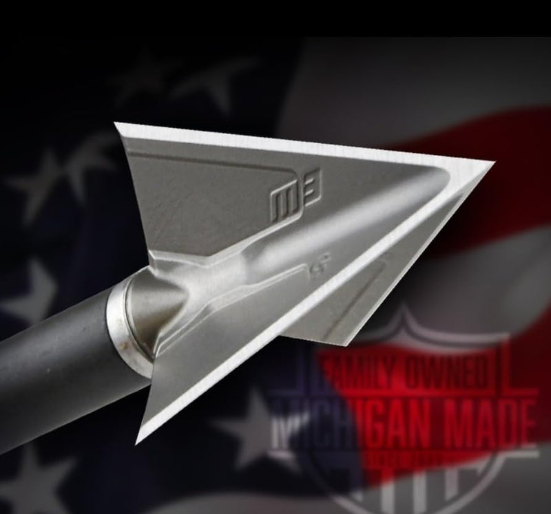 G5 Outdoors Montec M3 Broadhead 3 Pk, Stainless Steel