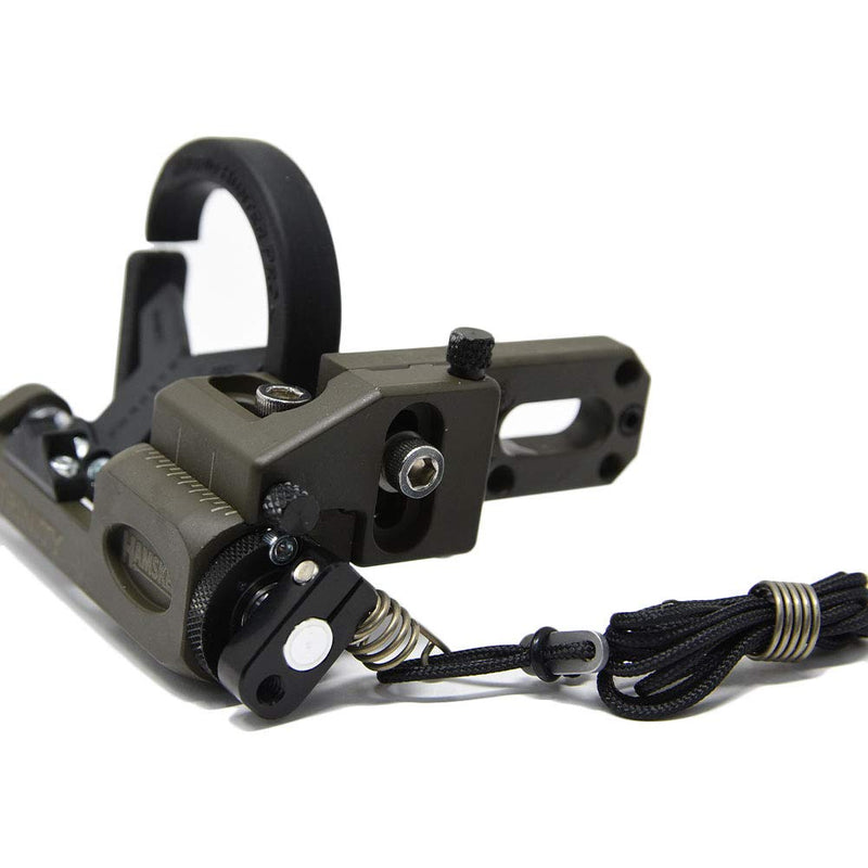 Hamskea Archery Solutions Trinity Hunter Pro Micro Tune Fall Away Arrow Rest for Bowhunting