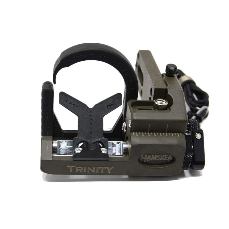 Hamskea Archery Solutions Trinity Hunter Pro Micro Tune Fall Away Arrow Rest for Bowhunting