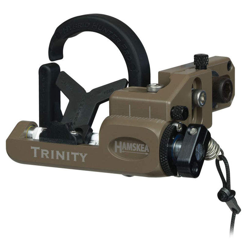 Hamskea Archery Solutions Trinity Hunter Pro Micro Tune Fall Away Arrow Rest for Bowhunting