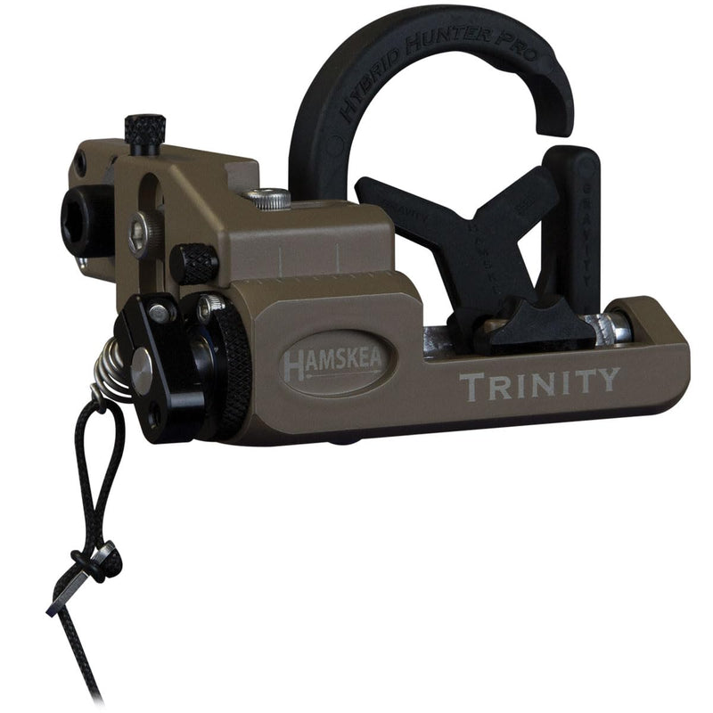 Hamskea Archery Solutions Trinity Hunter Pro Micro Tune Fall Away Arrow Rest for Bowhunting
