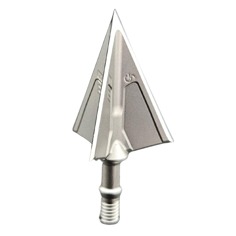 G5 Montec M3 Crossbow Design Archery Hunting Durable Sharp Fixed Blades 1 1/16" Cutting Diameter Steel 1-Piece Construction Screw-in Broadheads for Crossbow Arrows - Pack of 3