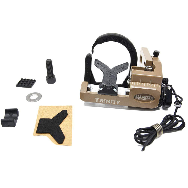 Hamskea Archery Solutions Trinity Hunter Pro Micro Tune Fall Away Arrow Rest for Bowhunting