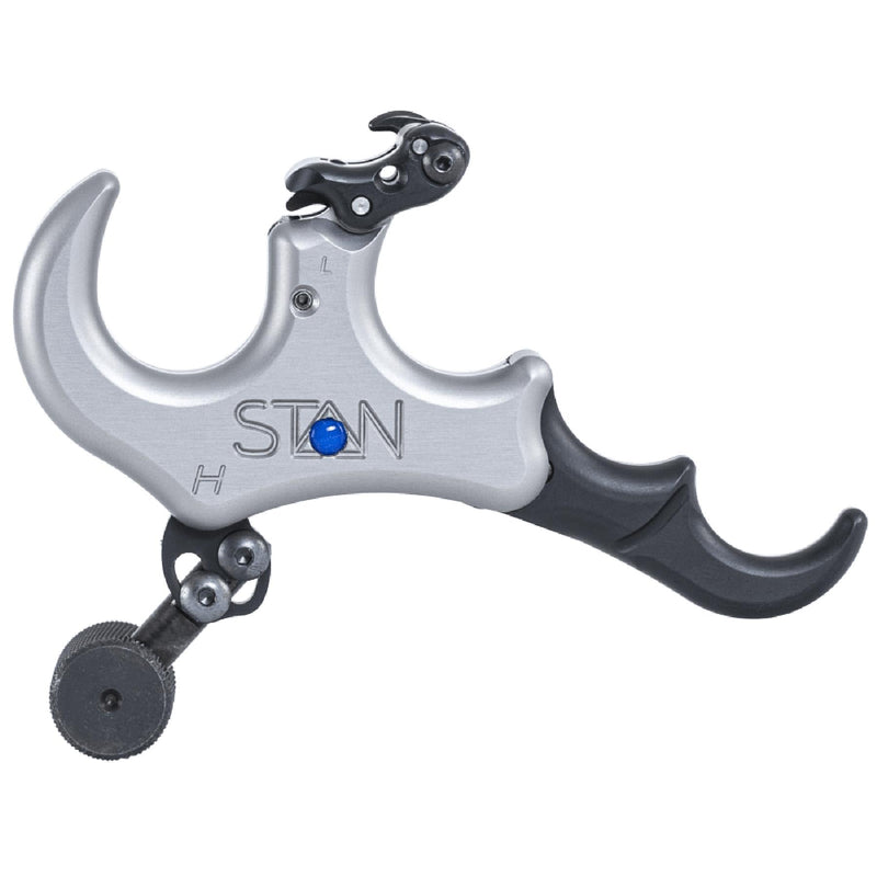 Stan OnneX Hinge Archery Release – Micro-Adjustable Hinge with Draw Control, Click Options, and Modular Fit for 3 or 4 Fingers, Sage, L