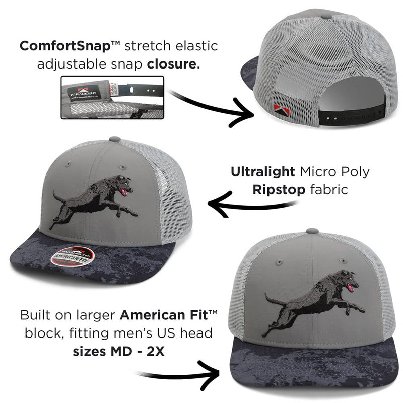 Paramount Outdoors Baseball Cap for Men with Wax Cloth Visor on Heavy Cotton Canvas Fabric (Olive - OSFA)