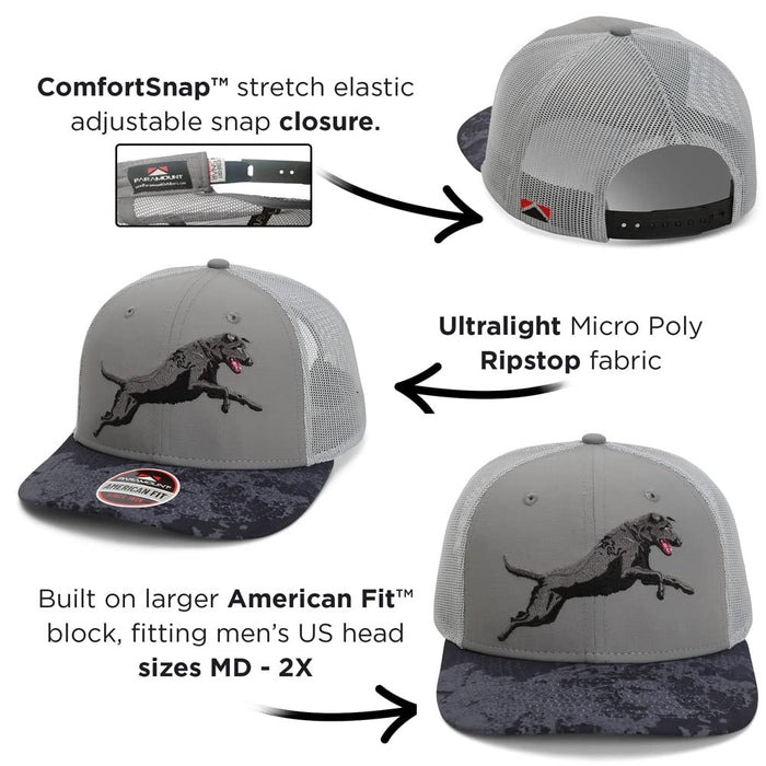 Paramount Outdoors Baseball Cap for Men with Wax Cloth Visor on Heavy Cotton Canvas Fabric (Olive - OSFA)
