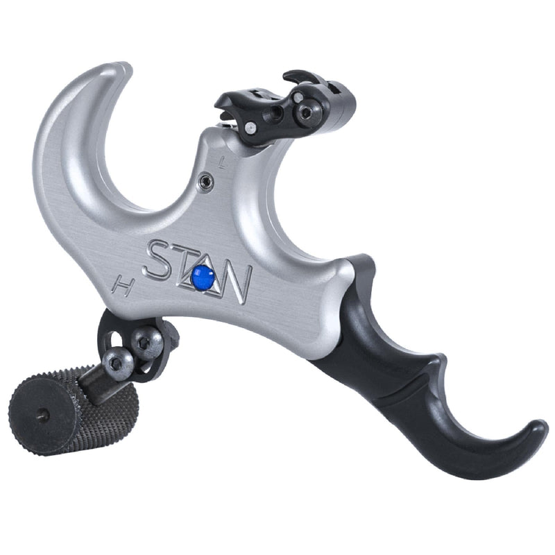 Stan OnneX Hinge Archery Release – Micro-Adjustable Hinge with Draw Control, Click Options, and Modular Fit for 3 or 4 Fingers, Sage, L