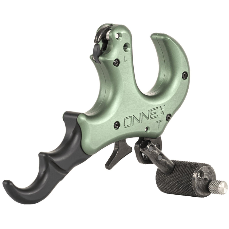 Stan OnneX Thumb Archery Release – Modular Trigger Release with Zero Travel, Adjustable Tension, 3 & 4 Finger Options, Open Hook, Trainer Lock