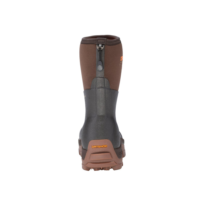 Dryshod Womens Haymaker Mid Rubber Farm Boots |Rubber | Waterproof | Brown