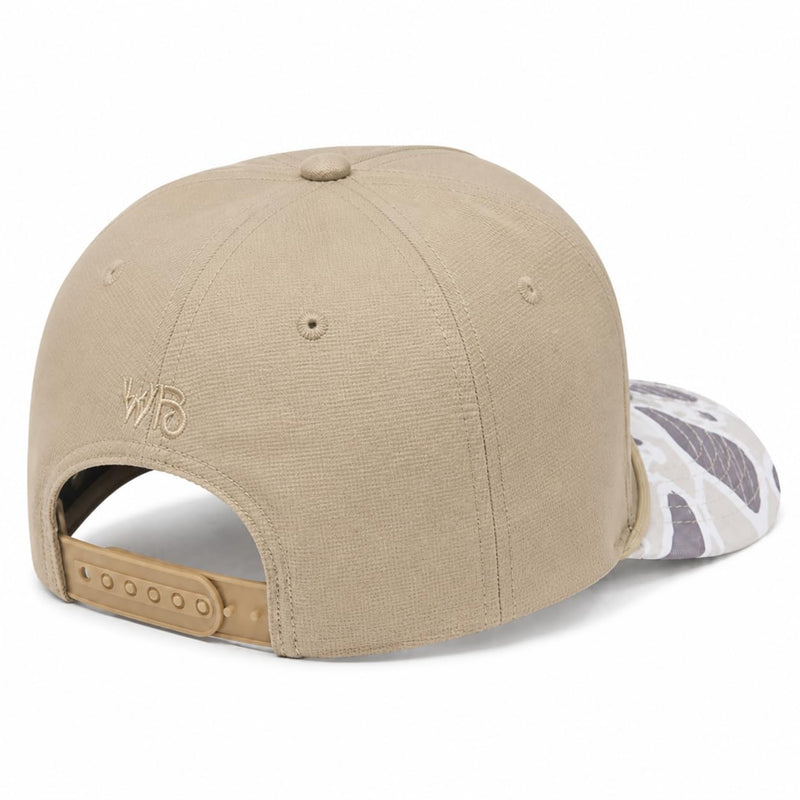 Wild Brims Hats, Largemouth Bass Light Camo, Khaki
