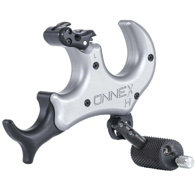 Stan OnneX Hinge Archery Release – Micro-Adjustable Hinge with Draw Control, Click Options, and Modular Fit for 3 or 4 Fingers, Sage, L