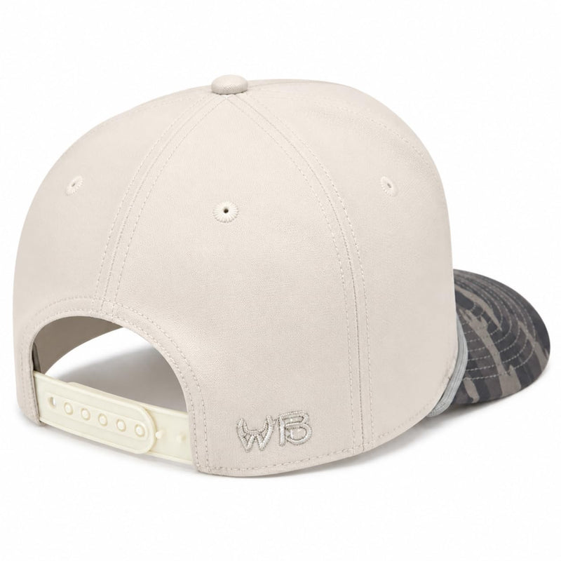 Wild Brims Hats, Deer Antler Black Camo, Stone