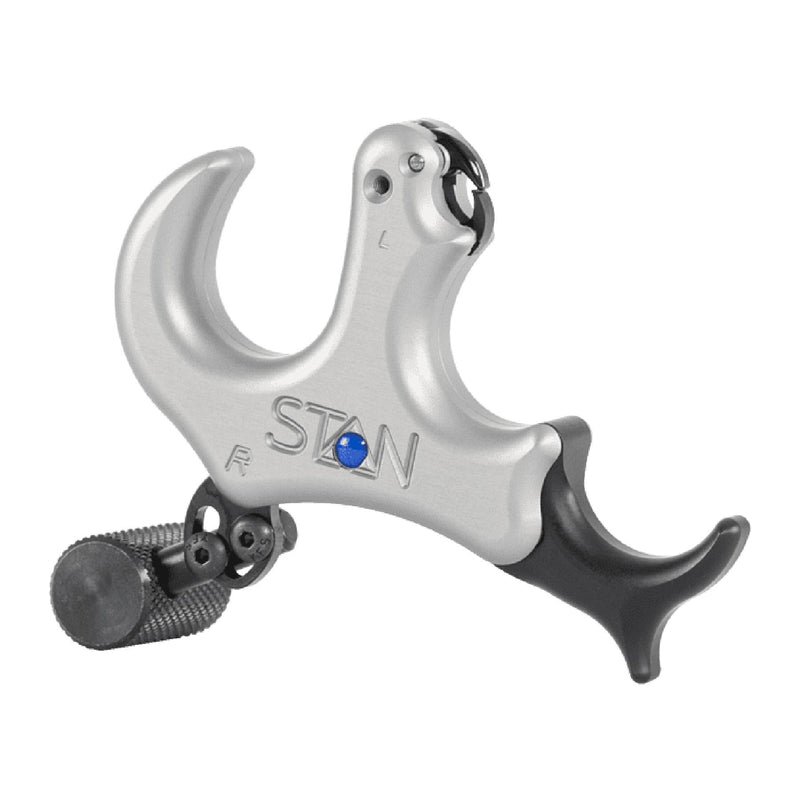 Stan OnneX Resistance Archery Release – Ergonomic 3 & 4 Finger Grip, Universal Handle Platform, Crisp Searing System, Trainer Lock, Modular Fit, Heavy Metal, L