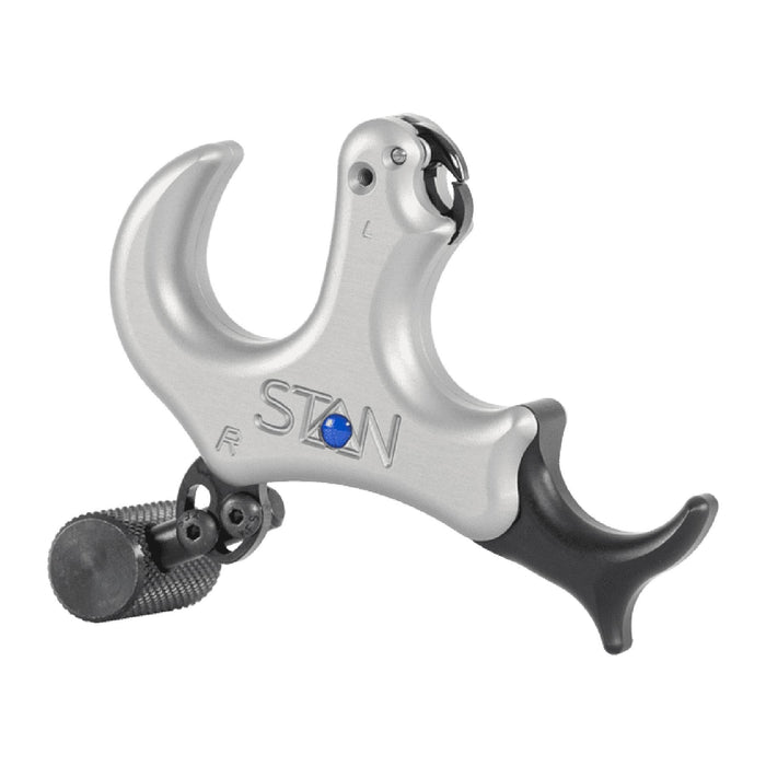Stan OnneX Resistance Archery Release – Ergonomic 3 & 4 Finger Grip, Universal Handle Platform, Crisp Searing System, Trainer Lock, Modular Fit, Heavy Metal, L