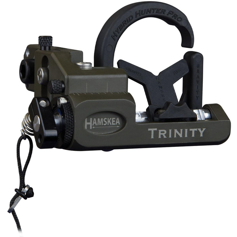 Hamskea Archery Solutions Trinity Hunter Pro Micro Tune Fall Away Arrow Rest for Bowhunting