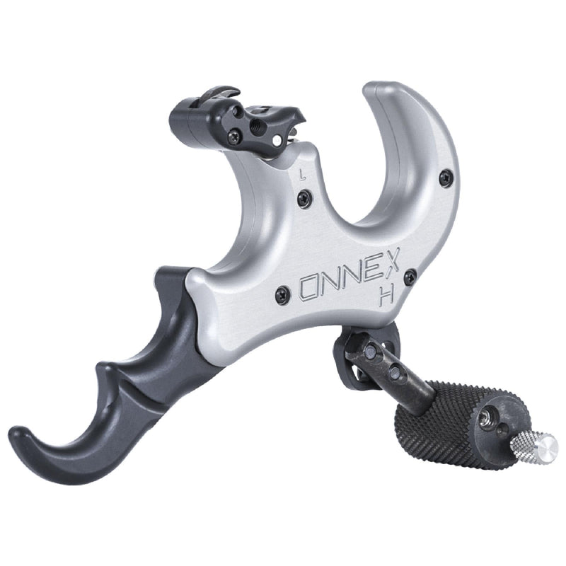 Stan OnneX Hinge Archery Release – Micro-Adjustable Hinge with Draw Control, Click Options, and Modular Fit for 3 or 4 Fingers, Sage, L