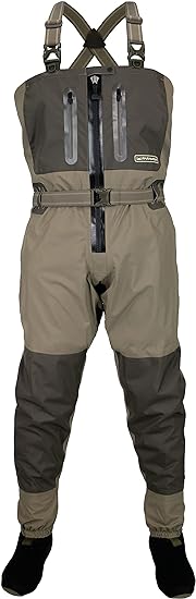 Paramount Outdoors Deep Eddy Zippered Breathable Stockingfoot Chest Fishing Wader