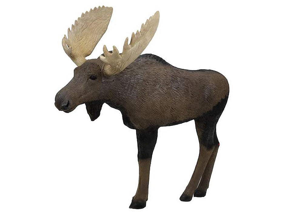 Rinehart 1/3 Scale Woodland Moose 3D Archery Target | Scaled Big Game Moose with Replaceable Vital Insert | Broadhead & Field Point Compatible | Self-Healing Foam | Made in USA