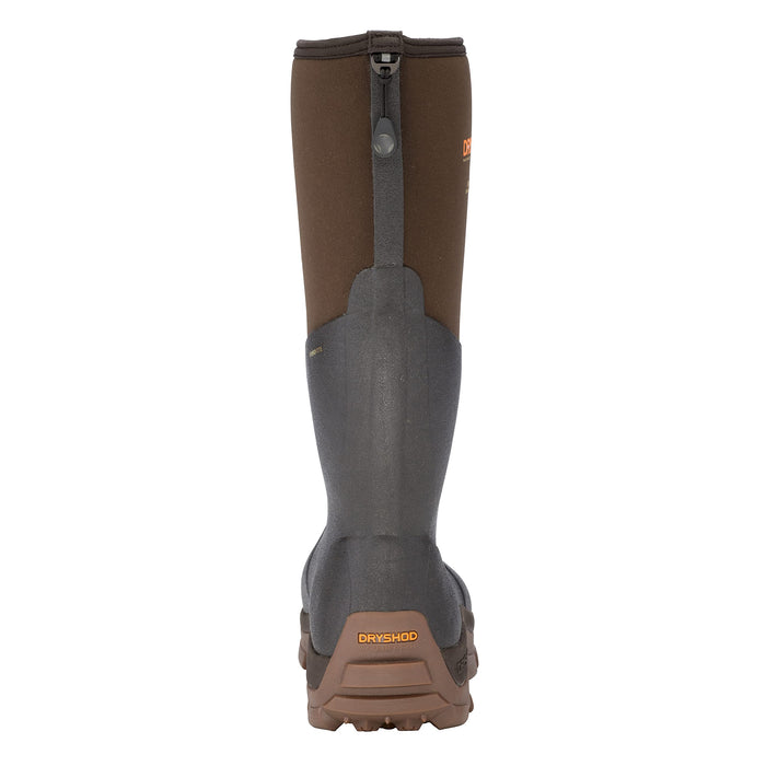 Dryshod Mens Haymaker Gusset Farm Boots| Rubber | Waterproof | Insulated | Black | Pull On