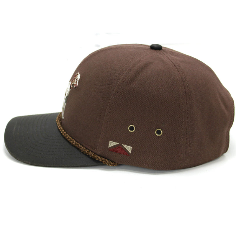 Paramount Outdoors Baseball Cap for Men with Wax Cloth Visor on Heavy Cotton Canvas Fabric (Olive - OSFA)