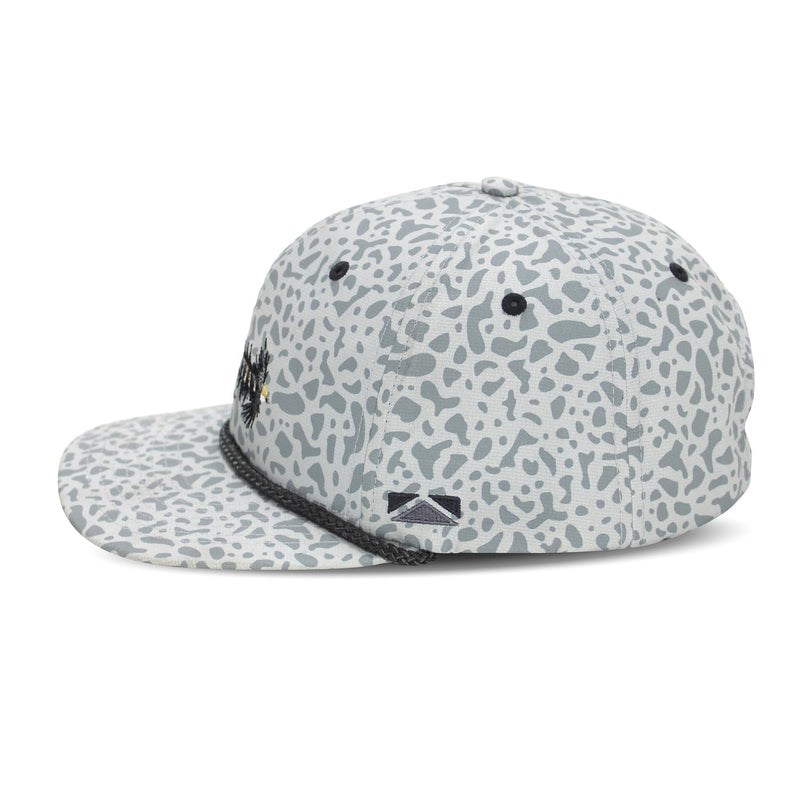 Paramount Outdoors Hat 5-Panel Throwback Fly Fishing Trucker hat with Quick Dry Fabric and Stretch Comfort Snapback