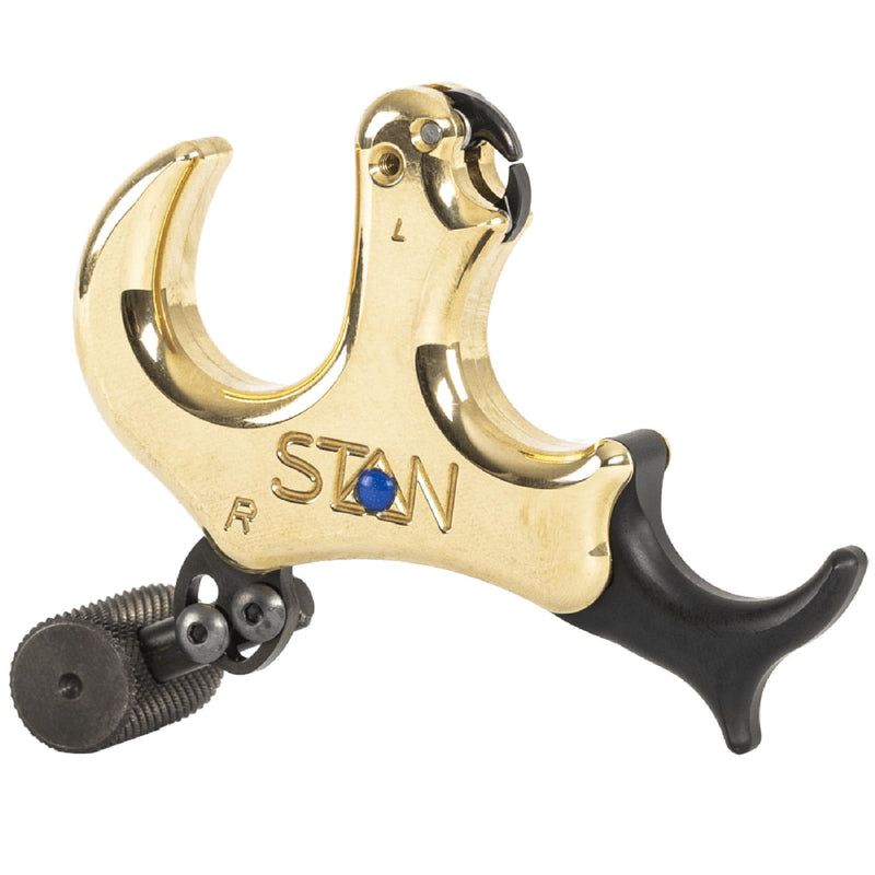 Stan OnneX Resistance Archery Release – Ergonomic 3 & 4 Finger Grip, Universal Handle Platform, Crisp Searing System, Trainer Lock, Modular Fit, Heavy Metal, L
