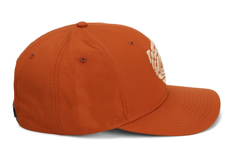 Paramount Outdoors Rock Fish 3-D Puff Embroidery Fishing Hat Salmon Trout Fly Fishing Baseball Cap (Olive)