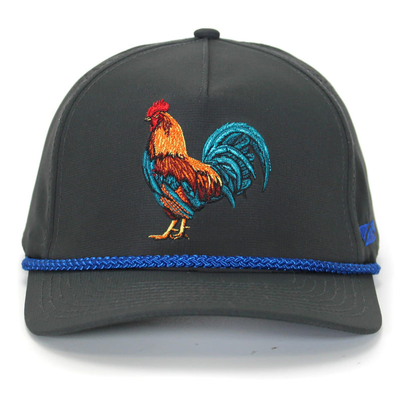 Paramount Outdoors Hat 5-Panel Throwback Fly Fishing Trucker hat with Quick Dry Fabric and Stretch Comfort Snapback