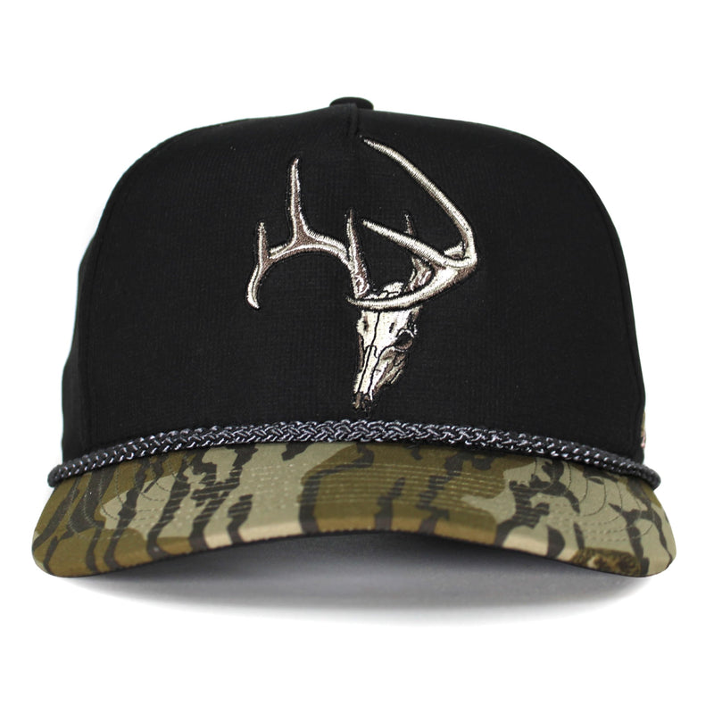 Paramount Outdoors Turkey Feather Bottomland Mesh Back Comfort Snap Snapback, Turkey Hunting Cap
