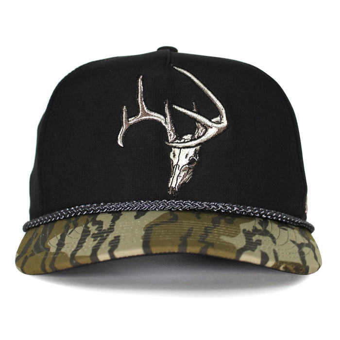 Paramount Outdoors Turkey Feather Bottomland Mesh Back Comfort Snap Snapback, Turkey Hunting Cap
