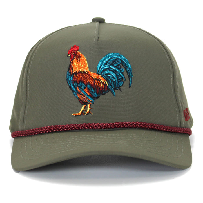 Paramount Outdoors Hat 5-Panel Throwback Fly Fishing Trucker hat with Quick Dry Fabric and Stretch Comfort Snapback