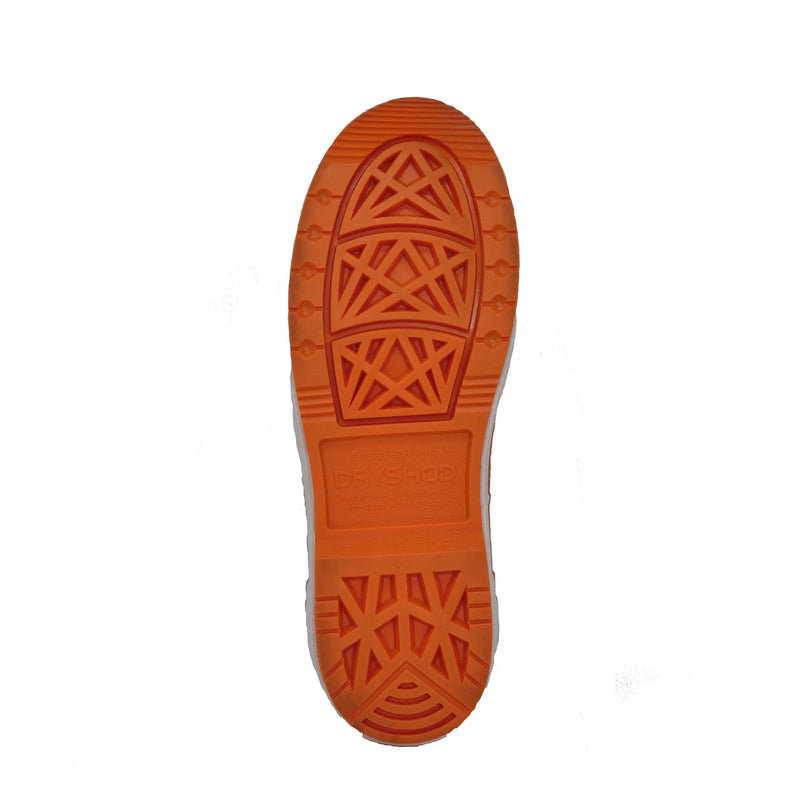 Dryshod Mens Slipnot Deck Boots Gray/Orange