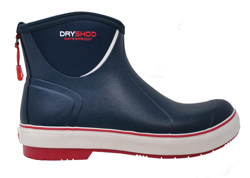 Dryshod Mens Slipnot Deck Boots Gray/Orange