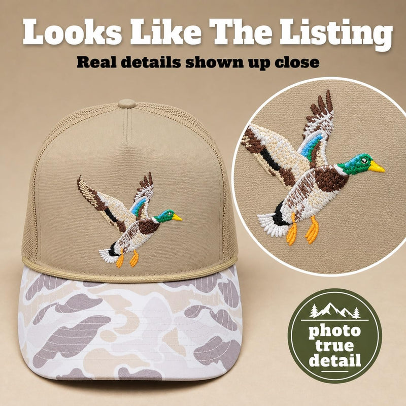 Wild Brims Hats, Mallard Light Camo, Khaki