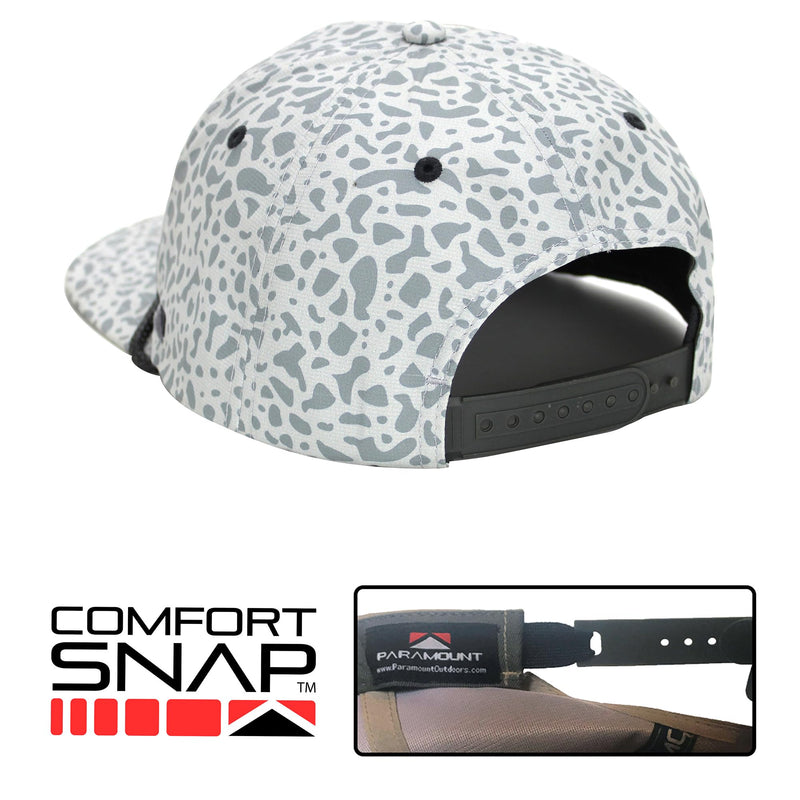 Paramount Outdoors Turkey Feather Bottomland Mesh Back Comfort Snap Snapback, Turkey Hunting Cap
